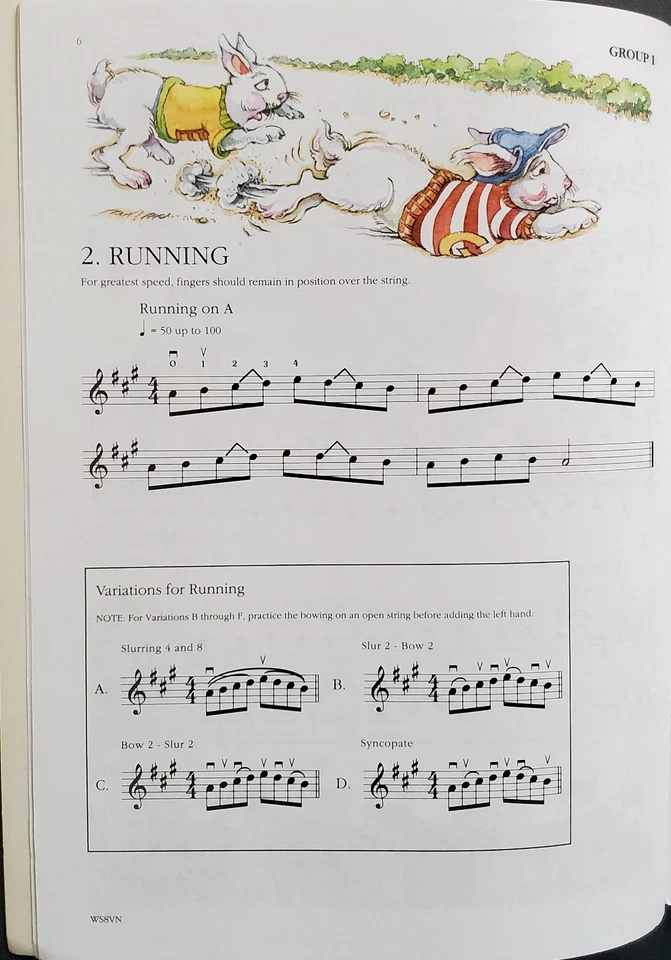 Fiddle Magic 180 Technical Exercises For Violin Sheet Music Song Lesson Book - Image 4 of 4