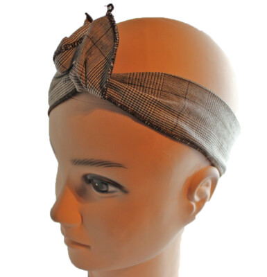 Bandana Haarband Rockabilly Stirnband Haarband Biegbar Casual Work Day Muster 23