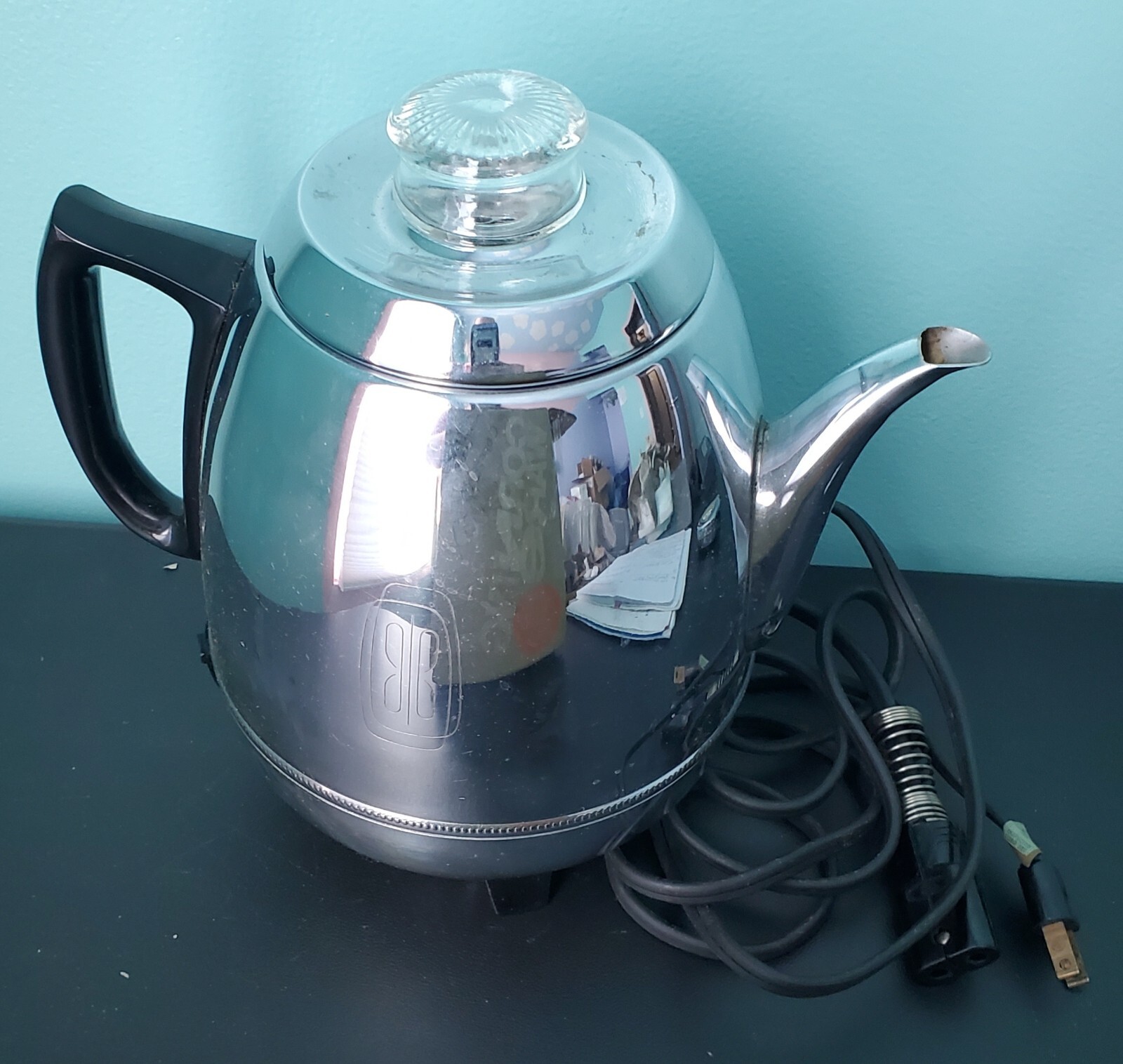 Vtg General Electric GE Electric Pot Belly Coffee Percolator 18P40 eBay