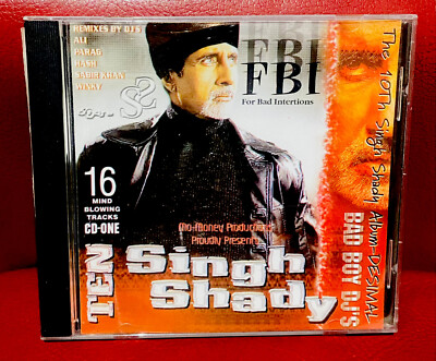 SINGH SHADY-10-BOLLYWOOD CD REMIX ALBUM-BAD BOYS DJS/ALI /PARAG-USA.