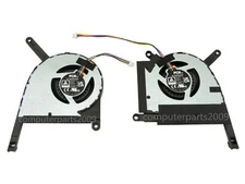 Original Pair of CPU+GPU Fan 13NR09M0T01011 13NR08Y0T01011 FCN DC 5V 0.5A