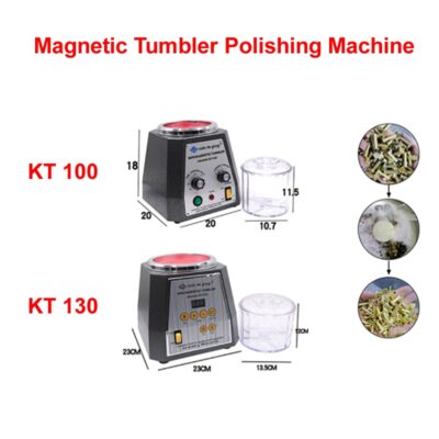 Magnetic Tumbler Polishing Machine KT100 KT-130 Jewelry Polisher