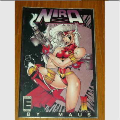 NIRA X CYBERANGEL ENTITY COMICS ASHCAN JUNE 1994