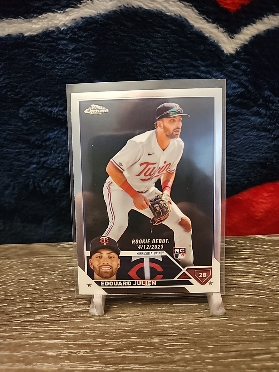 2023 Topps Chrome Update Series #USC141 Edouard Julien (RC)/Minnesota Twins/2B