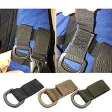 Molle Belt Buckle Keychain Keyring Carabiner Belt Webbing Hook Key Clip Carrier