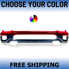 NEW Choose Your Color Painted Front Bumper For 2019-2024 Ram 1500