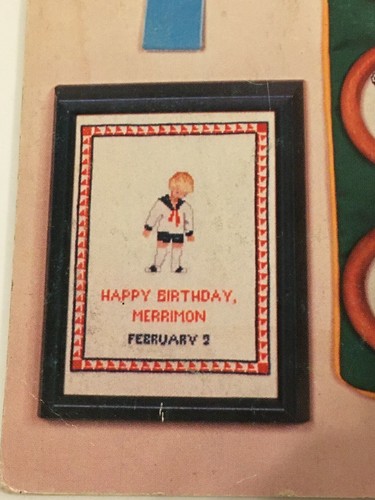 Little Boys in Cross Stitch Pattern Book Sports Themes Bear Baseball Basketball - Picture 9 of 11