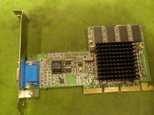 ATI RAGE 128 PRO 32MB SDRAM 109-65700-20 AGP 128BIT D-SUB GRAPHICS CARD-