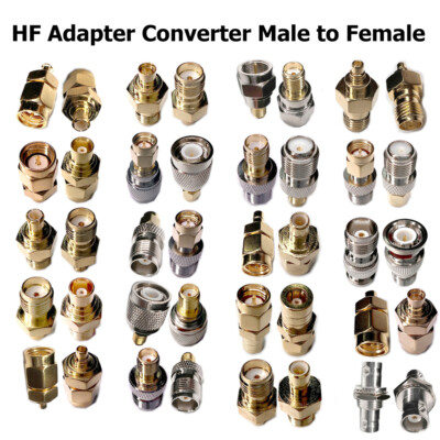 HF Adapter Konverter Stecker auf Buchse SMA BNC auf MCX MMCX TNC F SMB Stecker