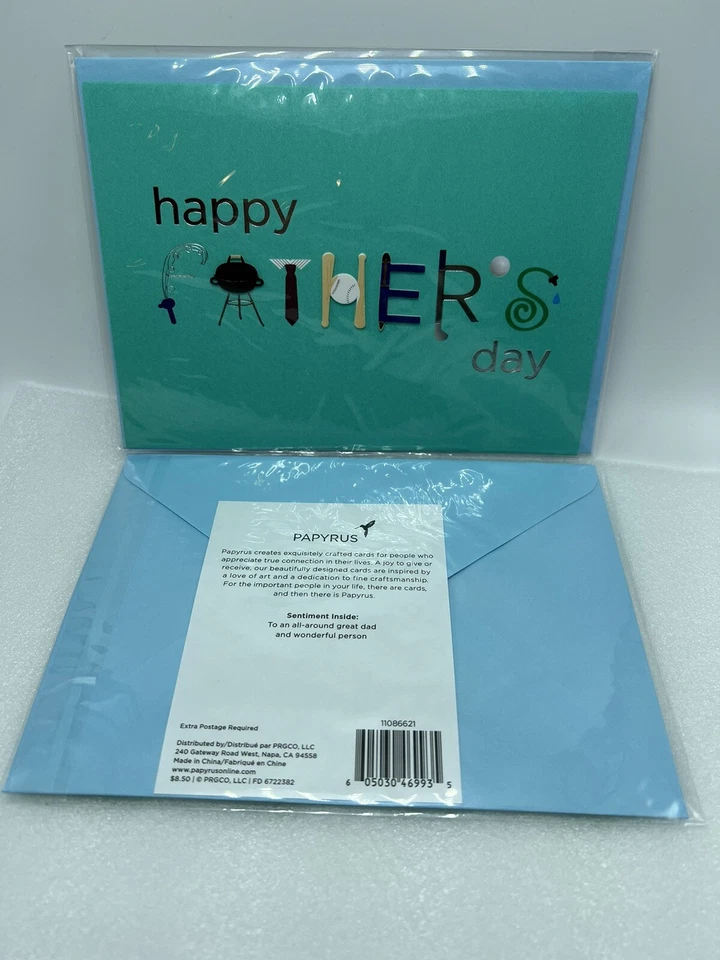Papyrus - FATHER’S DAY Greeting Cards • Bundle/Mixed Set of 2 - Image 4 of 4