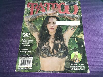 MARA OHARA Tattoo Magazine Winter 2019 ED HARDY Issue # 338 | eBay