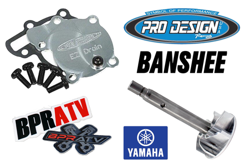 Pro Design Banshee BILLET Water Pump Impeller Bearing Gasket Upgrade Repair Kit - Picture 14 of 24