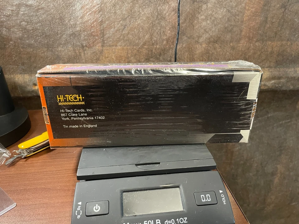 1994 Brickyard 400 Inaugural Race Hi Tech Cards Tin Sealed FACTORY SEALED - Image 3 of 3