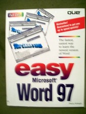 MICROSOFT EASY WORD 97 SHERRY KINKOPH 1997 SOFTCOVER