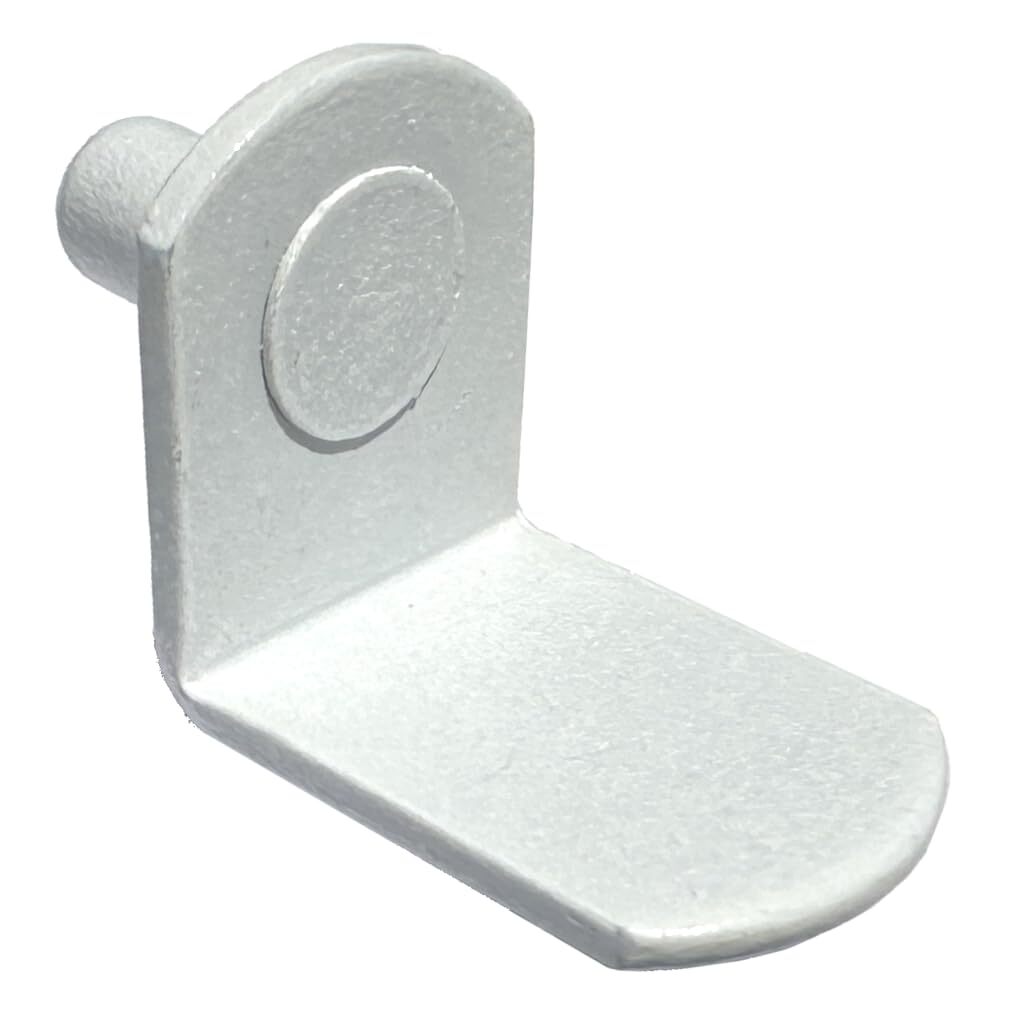 5mm 25-Pack L-Bracket Shelf Pegs for Kitchen & Cabinet Support-image
