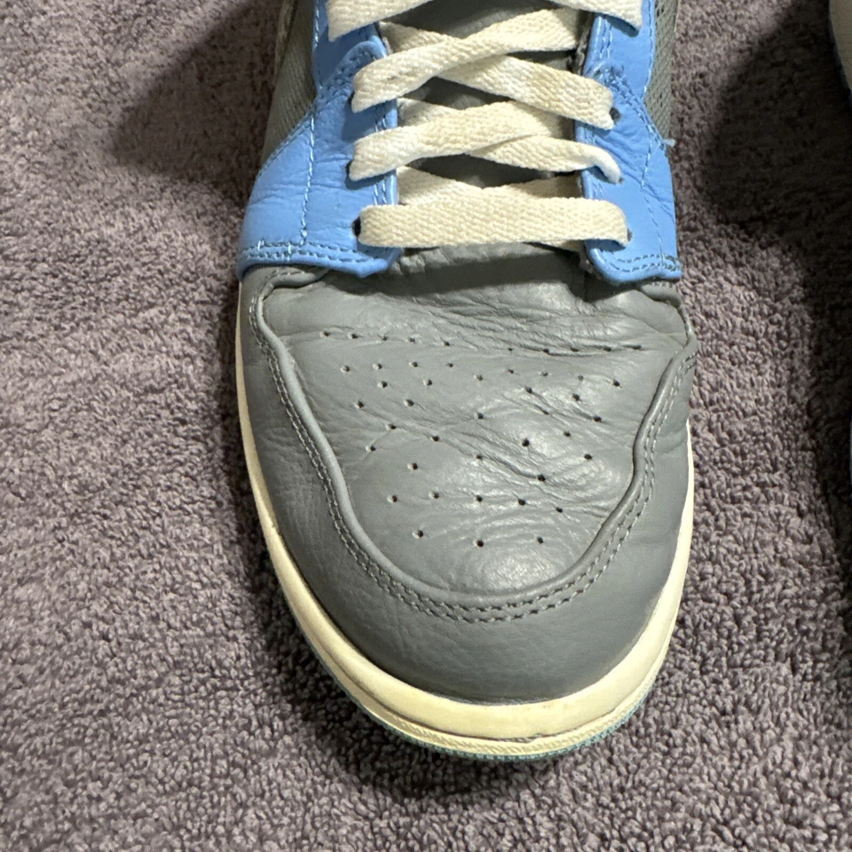 Nike Air Jordan 1 Retro Mid Phat UNC Azul Gris Para hombres Talla 10.5 Zapatos 364770-006 Foto 4 de 4