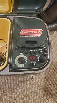 2001 One Coleman Cooler With Built-in Radio-cd Player (TESTED