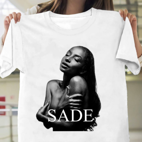 SADE T-Shirt Sade Adu ARTWORK White T-Shirt S-5XL 1F965
