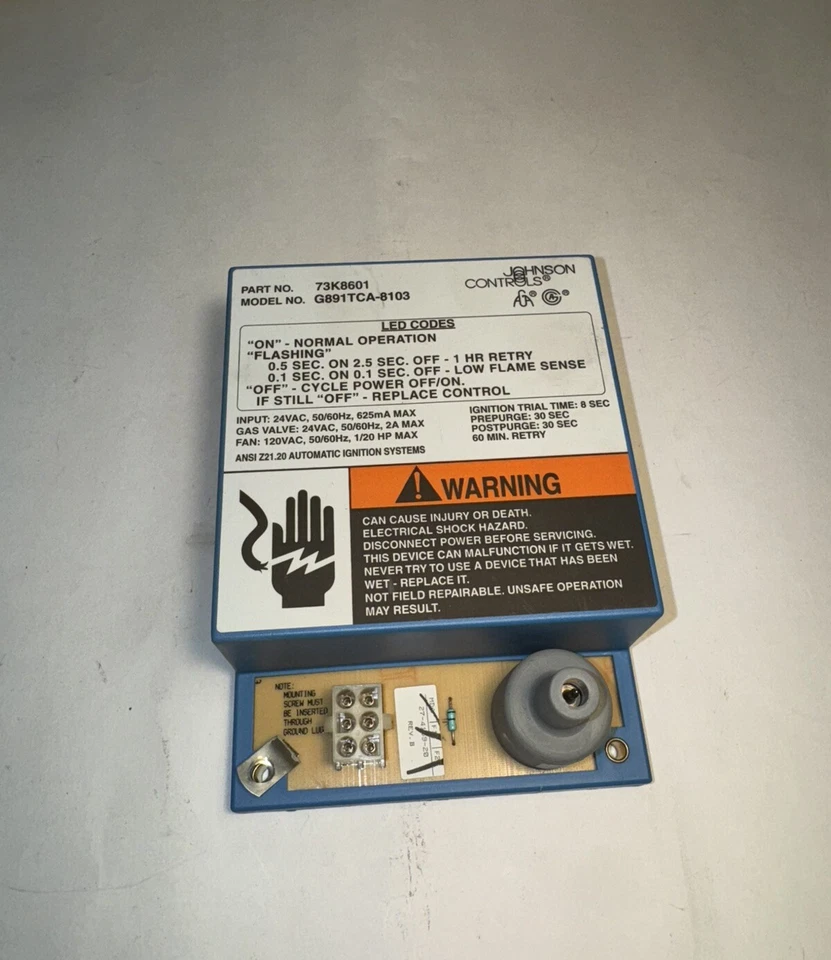 Control de encendido por pulso Lennox G891TCA-8103 Foto 3 de 4