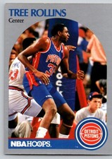 1990-91 NBA Hoops - #413 Tree Rollins