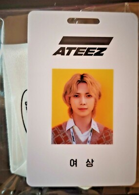 ATEEZ 2021 Season's Greetings ID + Lanyard | eBay