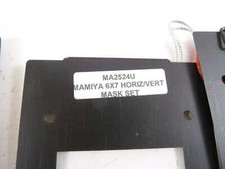 Mamiya Magnetic Pocket Storage WITH Masks for Polaroid 6X7 Backs in EC