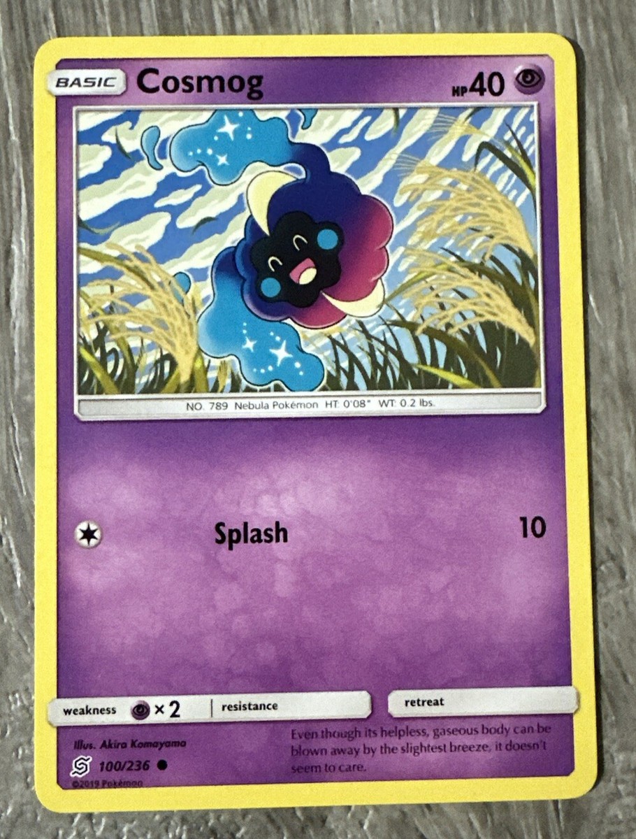 cosmog pokemon card price Sun & Moon Promo Holo Rare SM42 Pokmon Hit Points60 HP Form Cosmoem 14/25 Price 2026 |