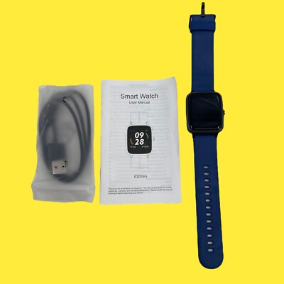 Letscom Smart Watch ID205G Fitness Tracker #768 z65/284 (AR)