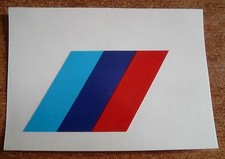 Bmw M3 M5 Emblem Badge Rear Sticker Decal Adhesive Aufkleber