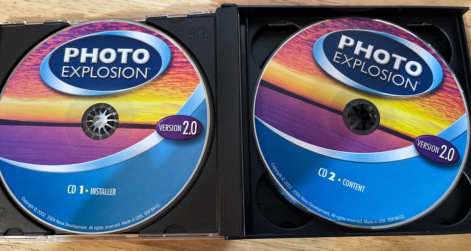 Nova Photo Explosion:The Complete Digital Photo Studio,Version 2.0(PC, 2004)3CDs - Image 4 of 4