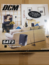 5-DCM SAT2 3.5 INCH 100 WATT RMS 8  SATELLITE SPEAKERS SURROUND SOUND 5.1