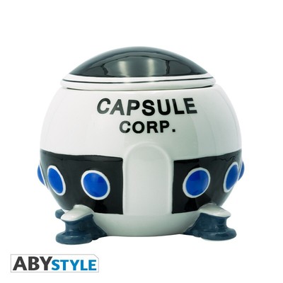 Dragon Ball Z Capsule Corp Raumschiff 3D Tasse Mug Anime Manga Space Merch Fan