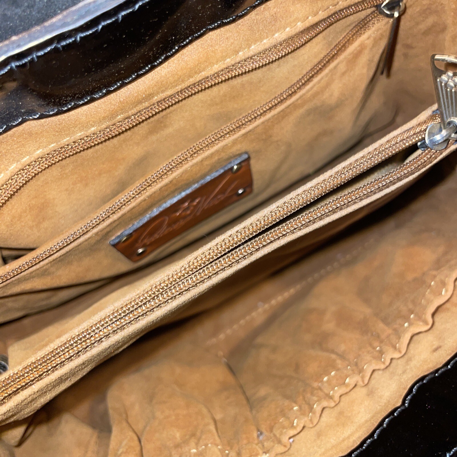 Patricia Nash Sinclair Leather Convertible Backpack B… Gem