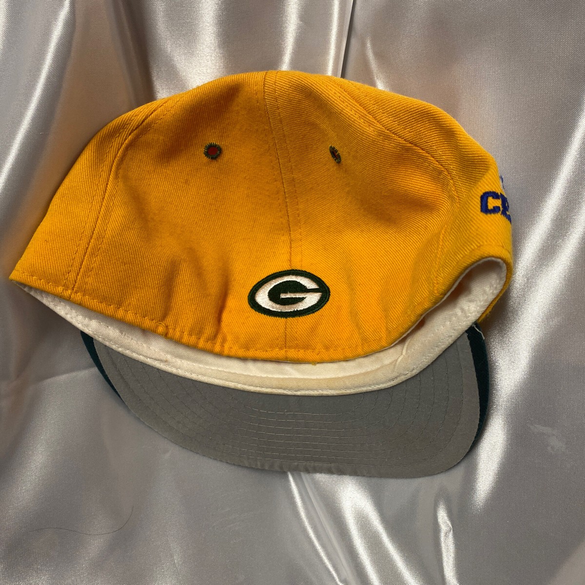 Vintage Green Bay Packers Hat Cap NFL Central Double Logo Vintage Green Bay Packers Hat Cap NFL Central Double Logo