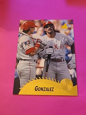 1995 Juan Gonzalez Pinnacle #227 (Jose Canseco)