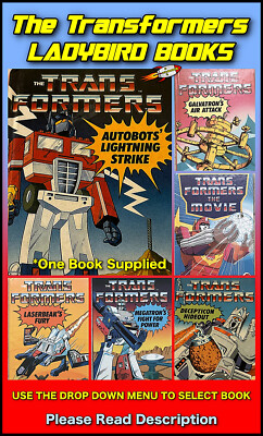 Ladybird The Transformers Books kleine gebundene Bücher (Artikel auswählen) GEBRAUCHT VERKAUFT