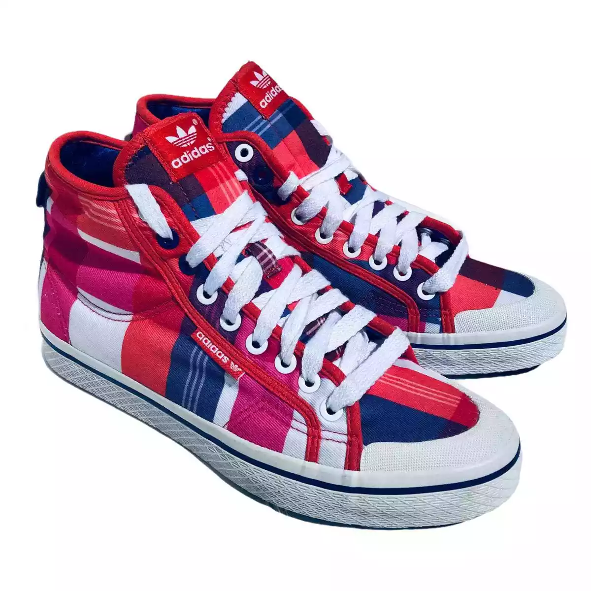 Adidas shoes hot sale red womens vans