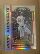 Zack Gelof 2021 Prizm Draft Picks Draft Standouts Prizm Silver #DS-ZG