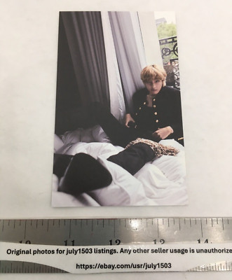 (1) NEW BTS V Kim Taehyung Rêvé Reve Postcard #14 - 14th Picture Postcard in Set