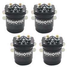 4xAudiotek 200-Amp Relay 12V Continuous Duty Solenoid Battery Isolator Rodgers