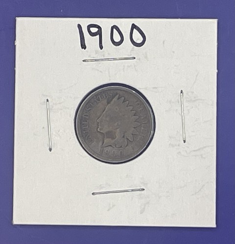 1900 Indian Head Cent Penny - Picture 5 of 6