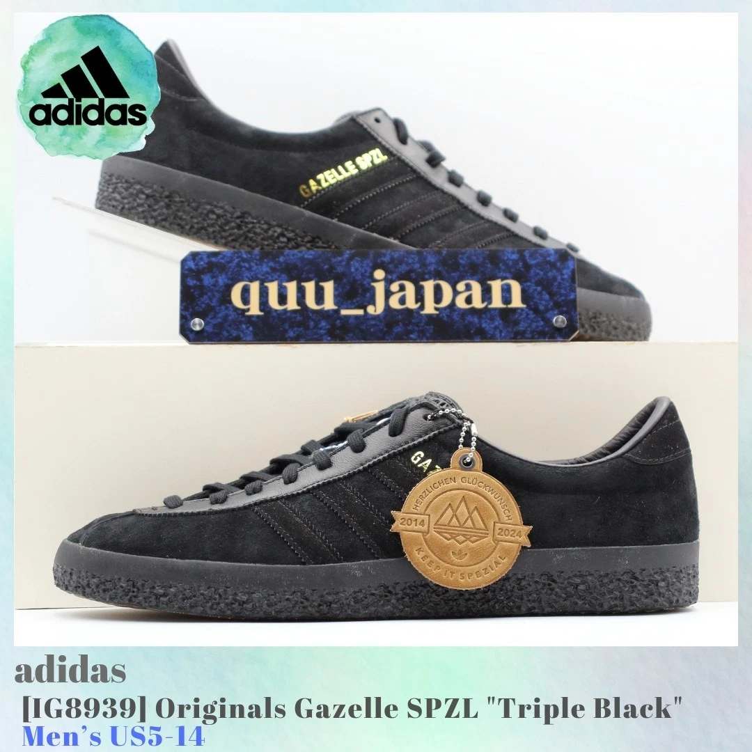 Adidas Gazelle SPZL Triple Black for sale | eBay