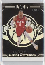 2019-20 Panini Noir Icon Edition Holo Silver 19/25 Russell Westbrook #138 03mf