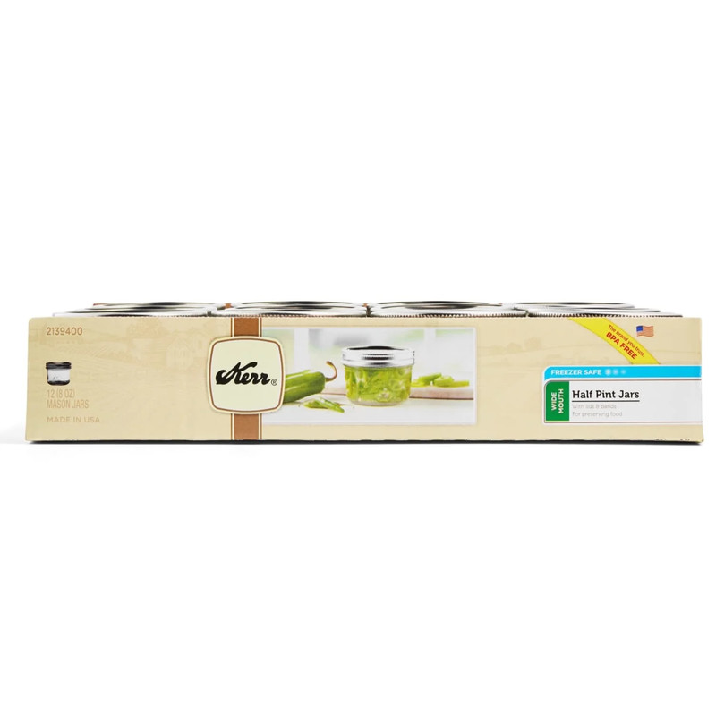 Widemouth Pint Mason Jars