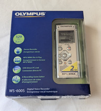 Olympus WS-600S 2GB Digital Voice Recorder New Open Box Tested Complete