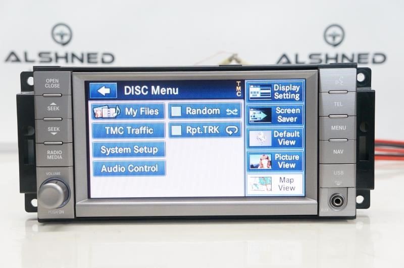 09-14 Ferrari California Radio EUROPE Navigation Display Screen OEM 240493 *ReaD