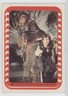 1977 Star Wars Stickers Chewbacca Han Solo and Han #34 y8n