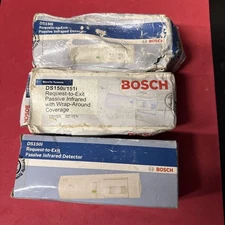 3 Bosch DS150I Infrared Access Control Request-to-Exit Motion Sensor