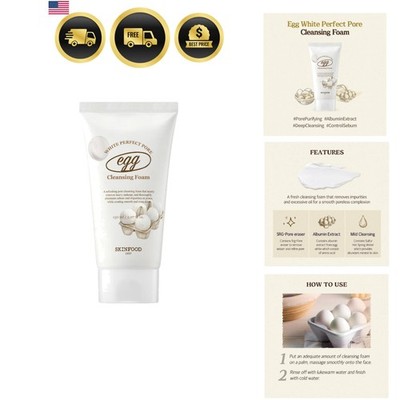 SKINFOOD Egg Perfect Pore Cleansing Foam 150ml - Egg Yolk, Albumin Contained ...