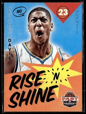 2012-13 Panini Past & Present Anthony Davis Rise 'n Shine HS
